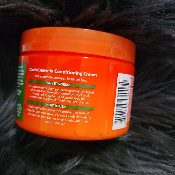 Cantu Leave in Conditioning Cream with Shea Butter for Natural Hair, 12 oz - Picture 2 of 2